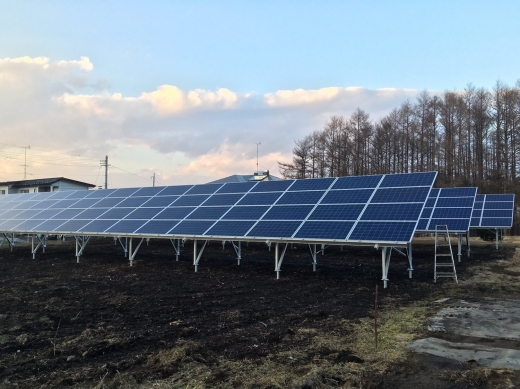 あなたの町にも太陽光発電所！